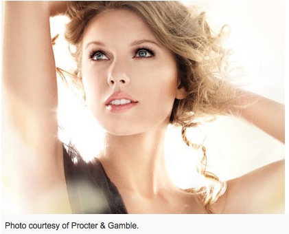 Photo of Taylor Swift for CoverGirl